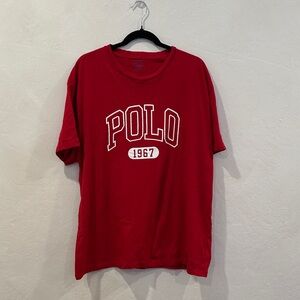 Polo by Ralph Lauren Red Graphic Tee